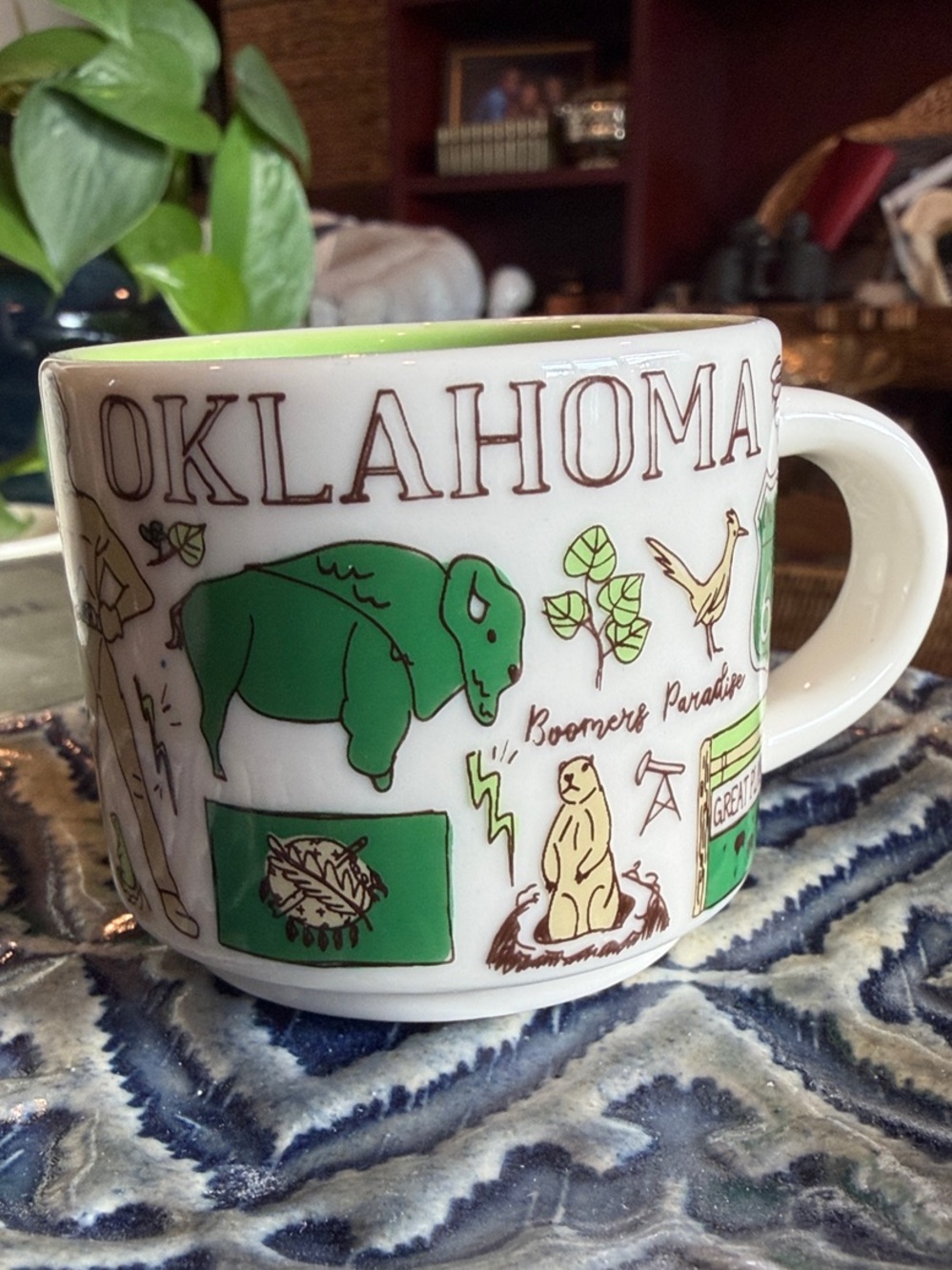 Starbucks Oklahoma Been there series 2018 Souvenir Ceramic espresso coffee Mug